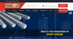 Desktop Screenshot of primegoldgroup.com