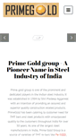 Mobile Screenshot of primegoldgroup.com